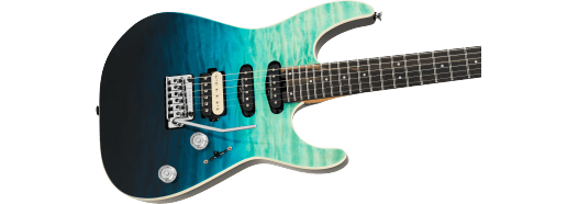 Charvel Pro-Mod Plus Dinky® DK24 HSS, Blue Curaçao - COMING SEPTEMBER 2026