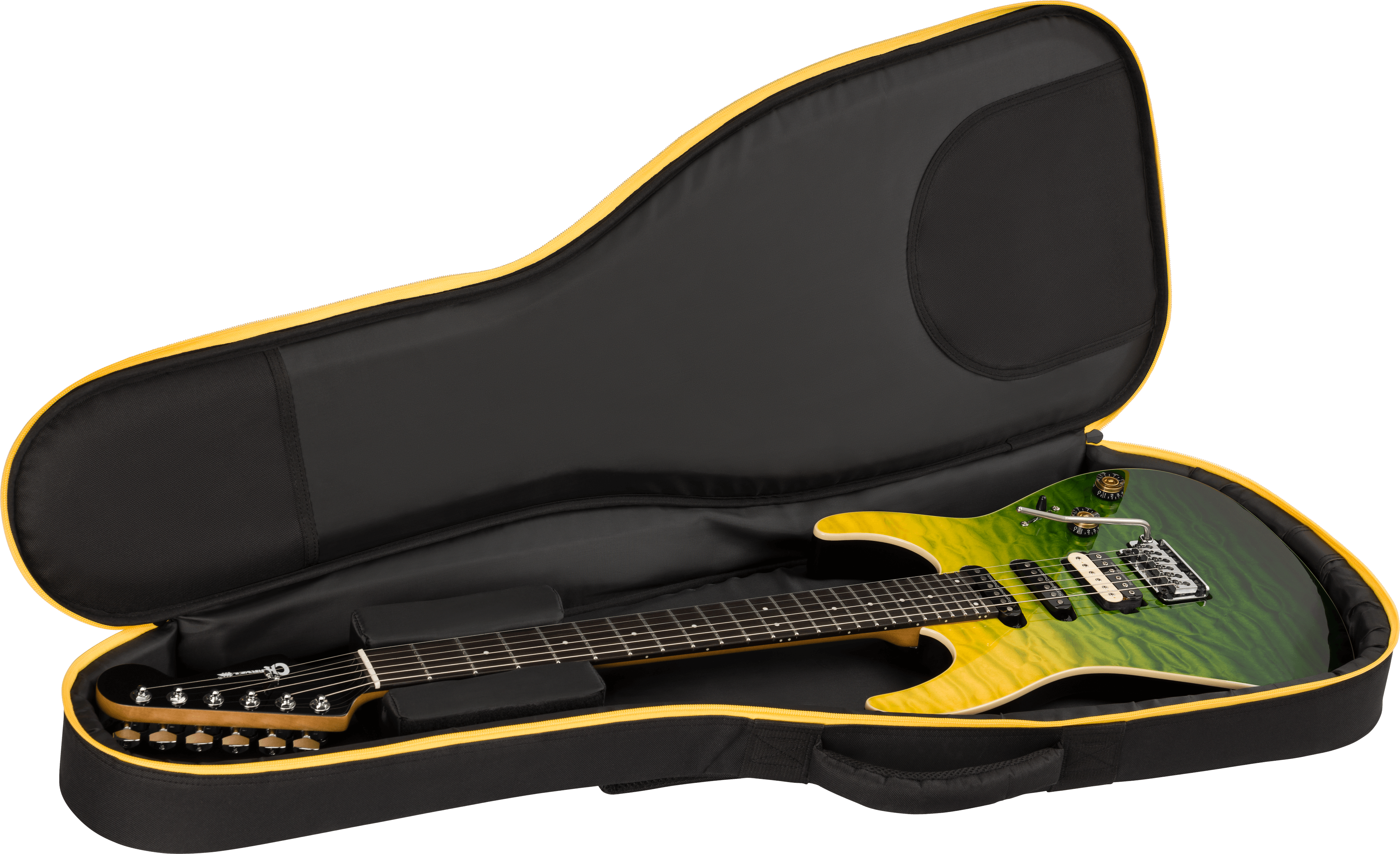 Charvel Pro-Mod Plus Dinky® DK24 HSS 2PT EB QM, Ebony Fingerboard, Zombie Fade - COMING SEPTEMBER 2026