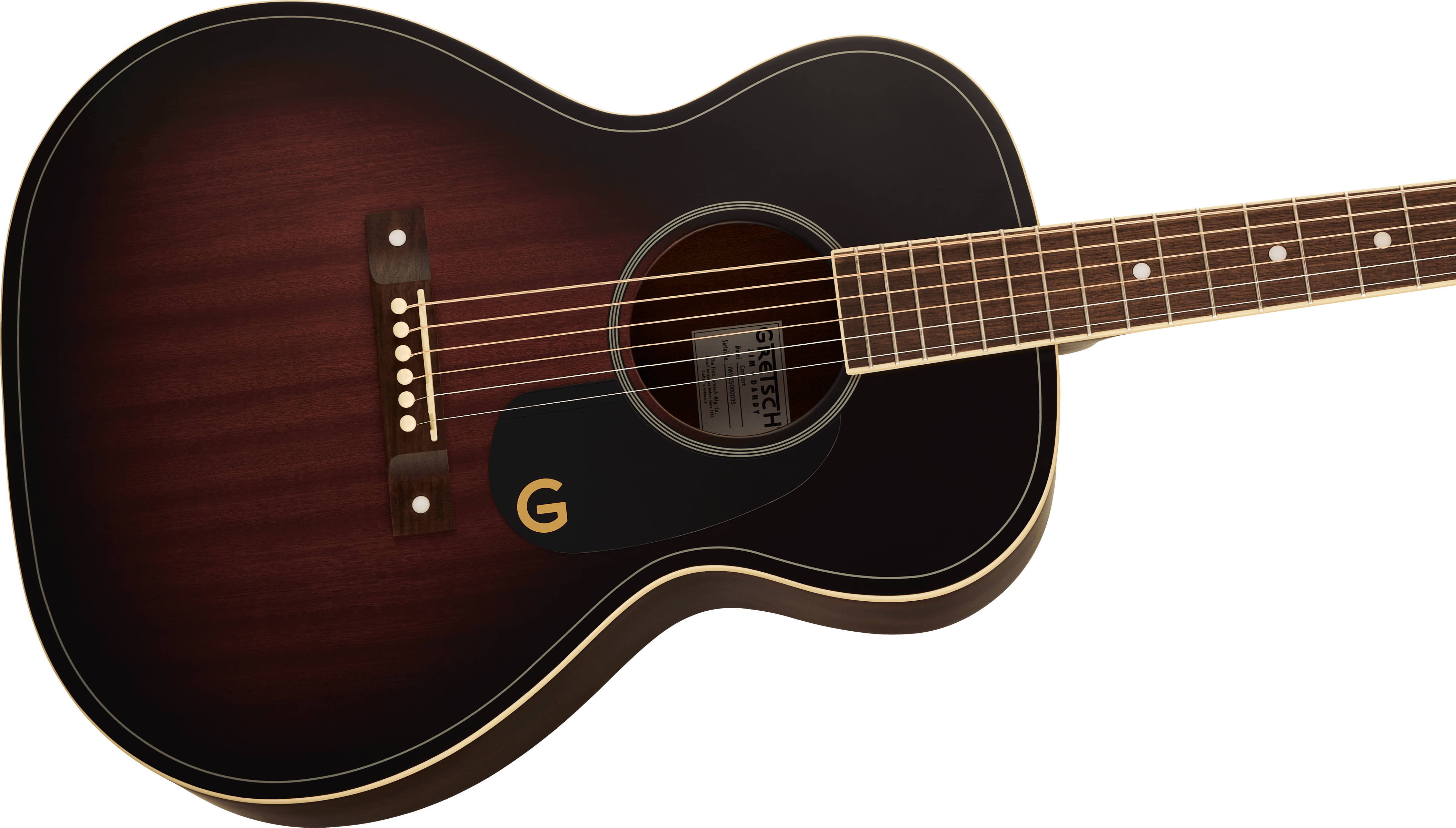 Gretsch Jim Dandy™ Concert, Deep Cherry Burst