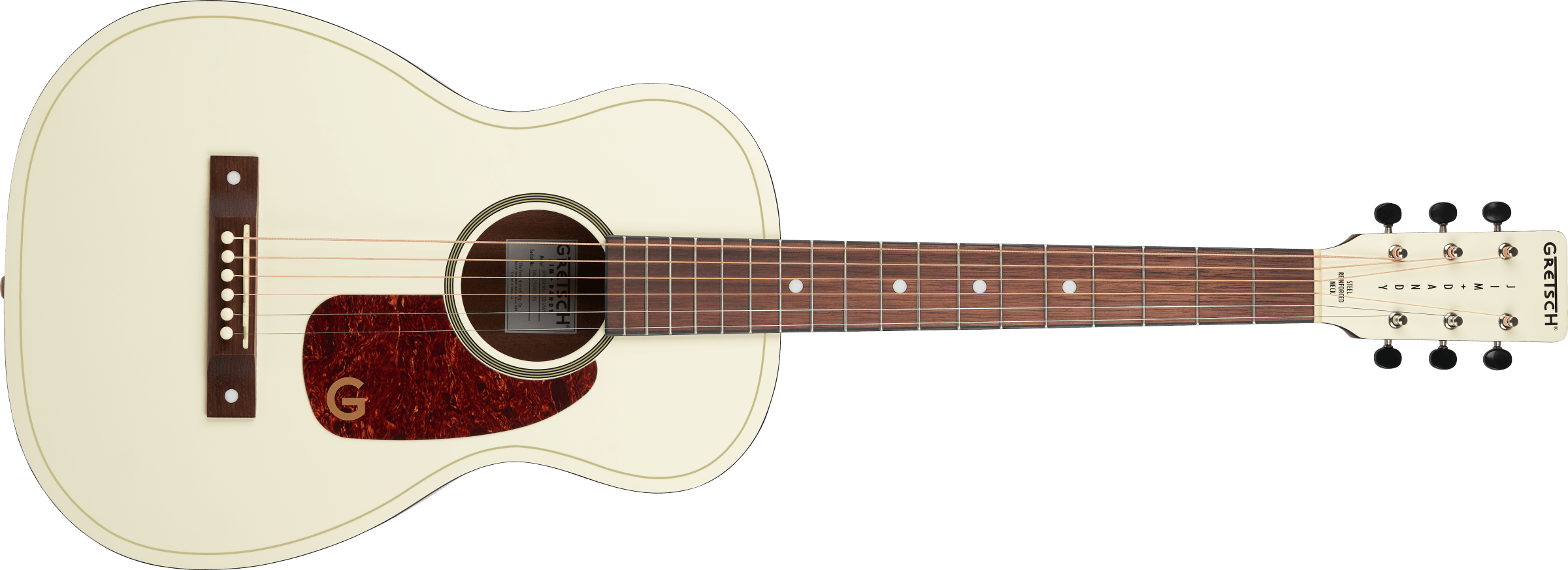 Gretsch Jim Dandy Parlor Limited Edition, Vintage White