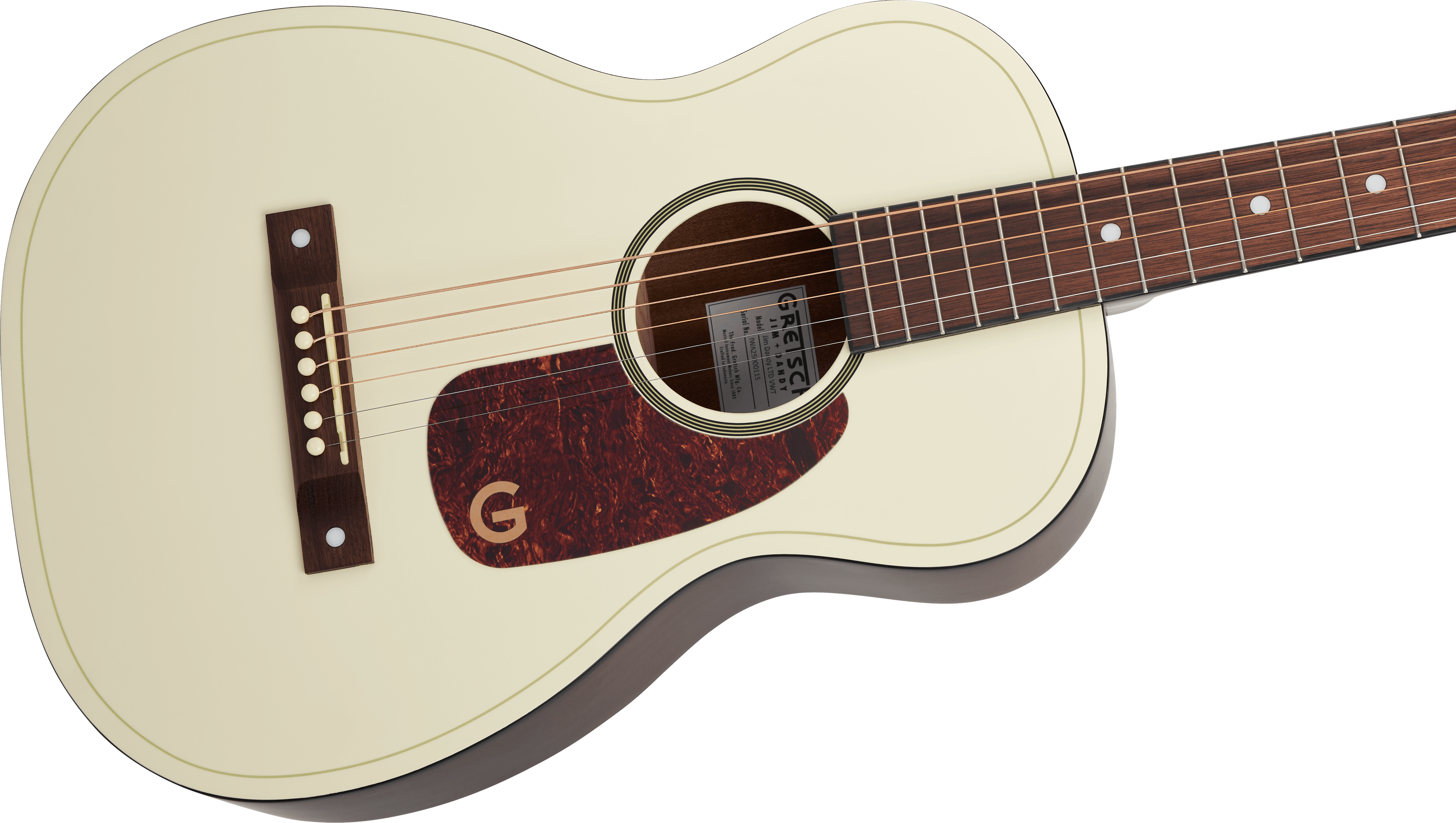 Gretsch Jim Dandy Parlor Limited Edition, Vintage White