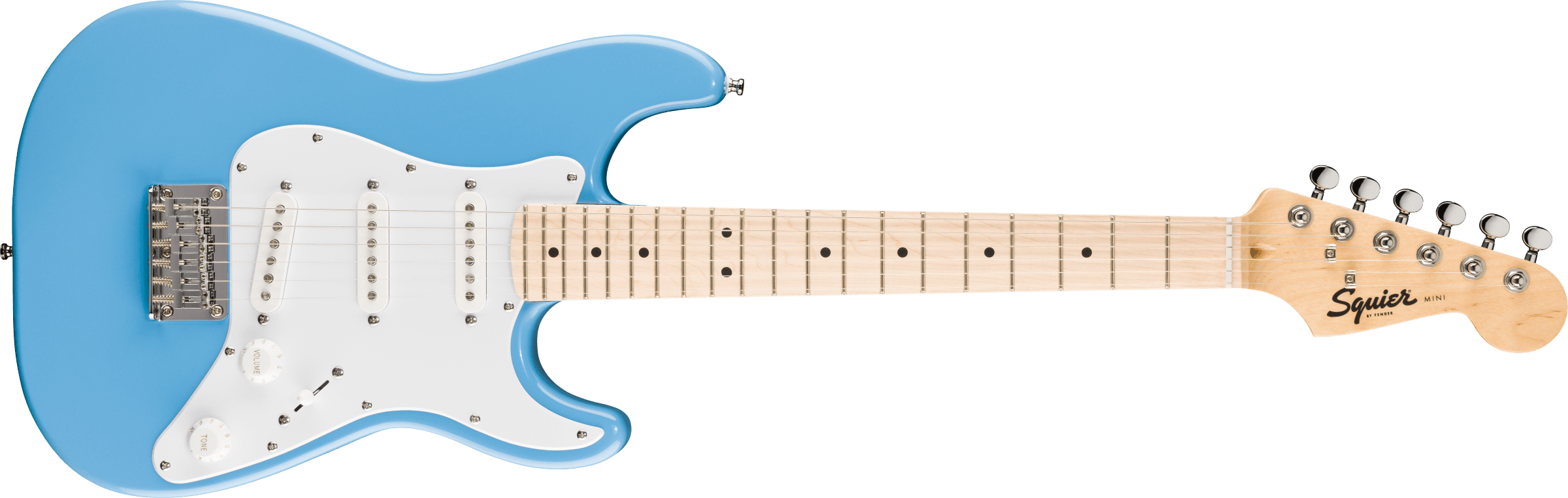 Squier Mini Stratocaster, California Blue - COMING JULY 2026