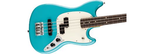 Fender Player II Mustang Bass PJ. Aquatone Blue