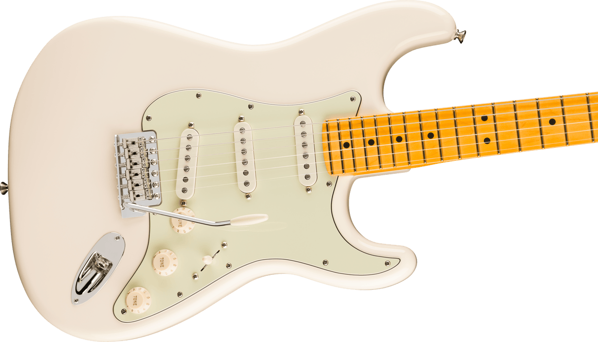 Fender Limited Edition American Professional Classic Stratocaster® featuring the Fender® Silent System™, Olympic White - COMING DECEMBER 2026