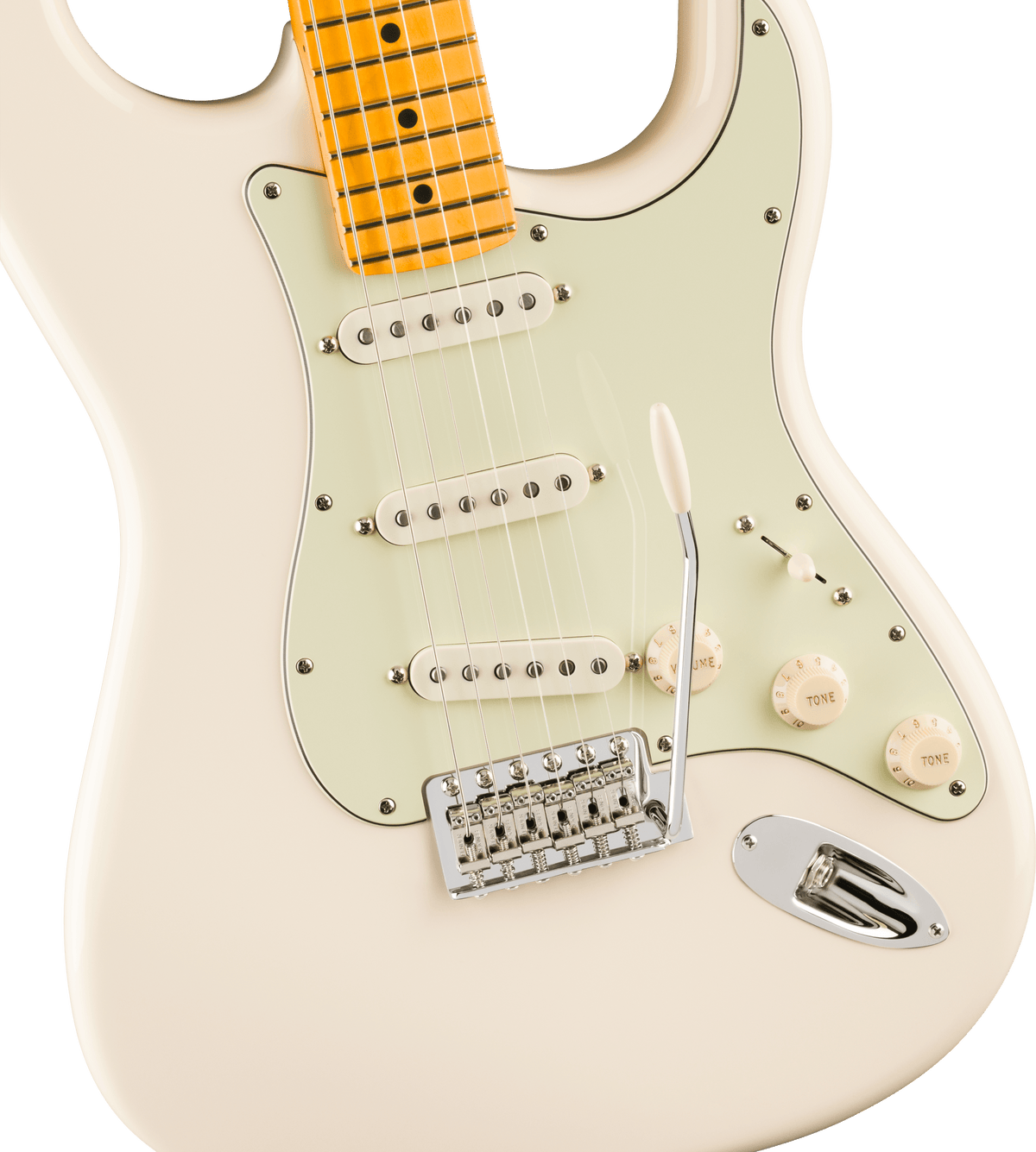 Fender Limited Edition American Professional Classic Stratocaster® featuring the Fender® Silent System™, Olympic White - COMING DECEMBER 2026