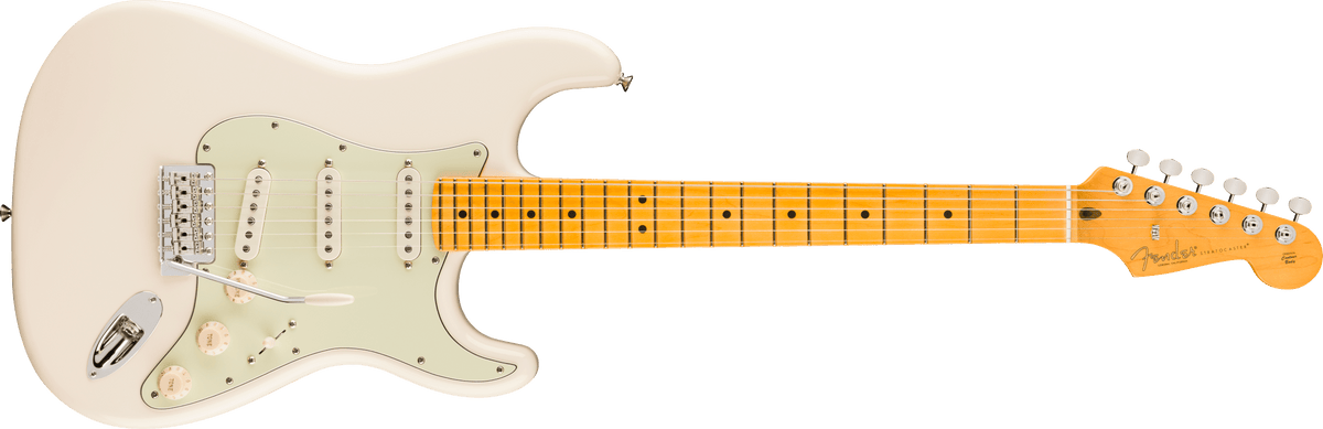 Fender Limited Edition American Professional Classic Stratocaster® featuring the Fender® Silent System™, Olympic White - COMING DECEMBER 2026