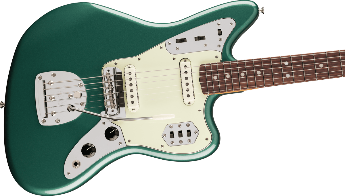 Fender Vintera® III Mid '60s Jaguar®, Rosewood Fingerboard, Sherwood Green Metallic - COMING DECEMBER 2026 (Copy)