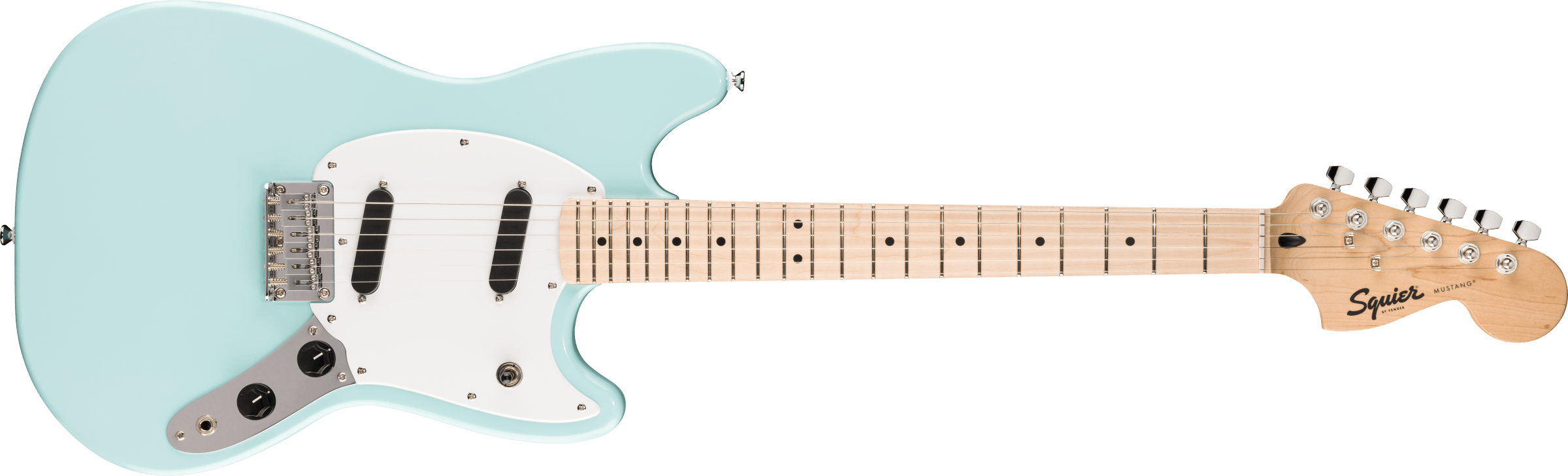 Squier Sonic Mustang, Daphne Blue