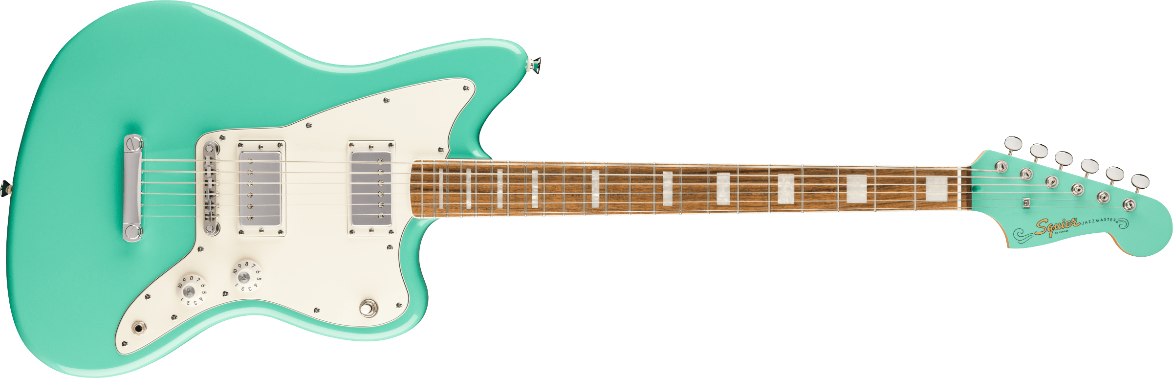 Squier Paranormal Baritone Jazzmaster® HH, Sea Foam Green - COMING SEPTEMBER 2026