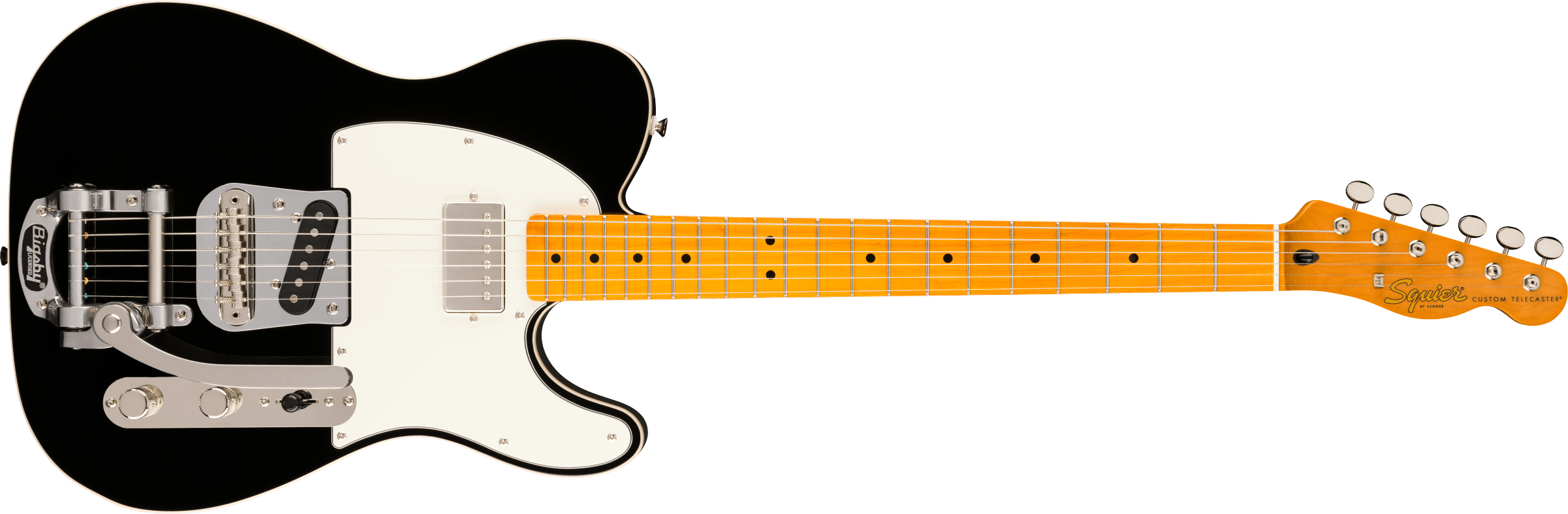 Squier Classic Vibe™ Custom Telecaster® SH with Bigsby, Black