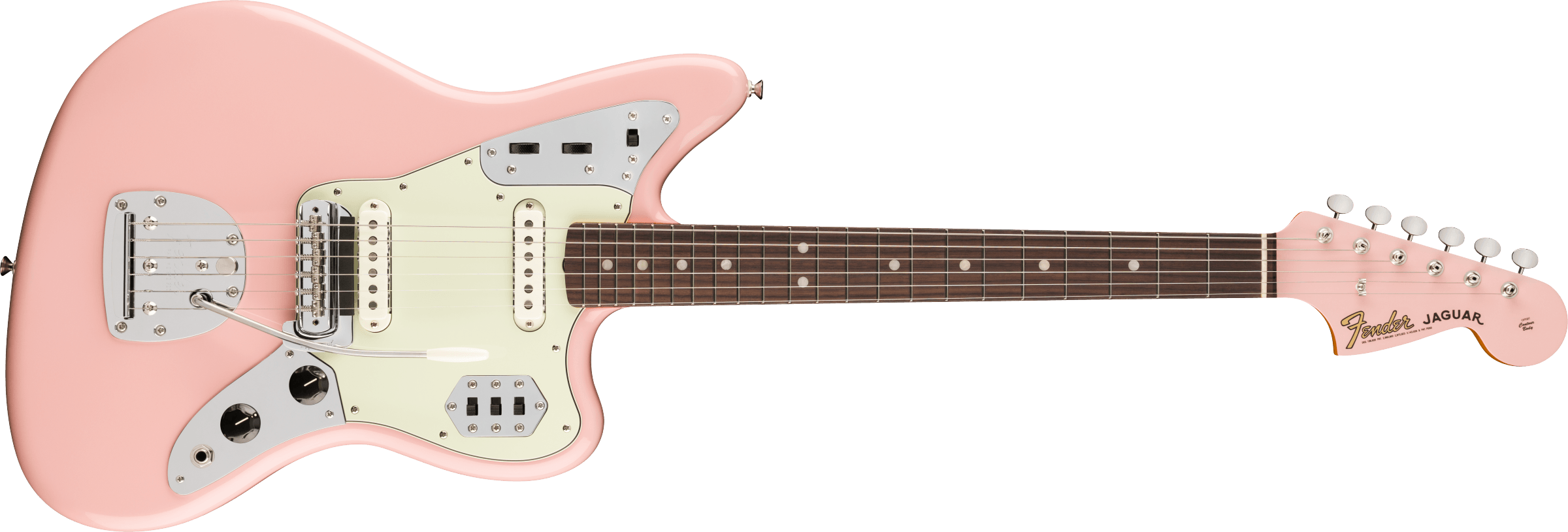 Fender Vintera® III Mid '60s Jaguar®, Rosewood Fingerboard, Shell Pink