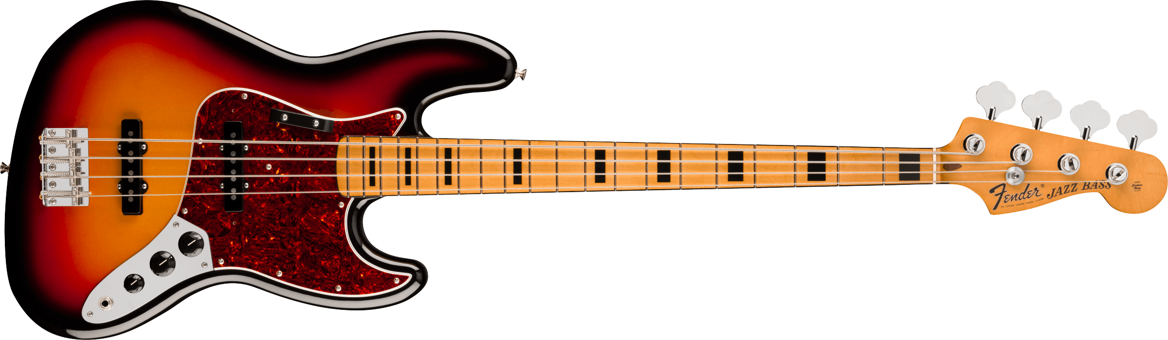 Fender Vintera® III Early '70s Jazz Bass, Rosewood Fingerboard, 3-Color Sunburst