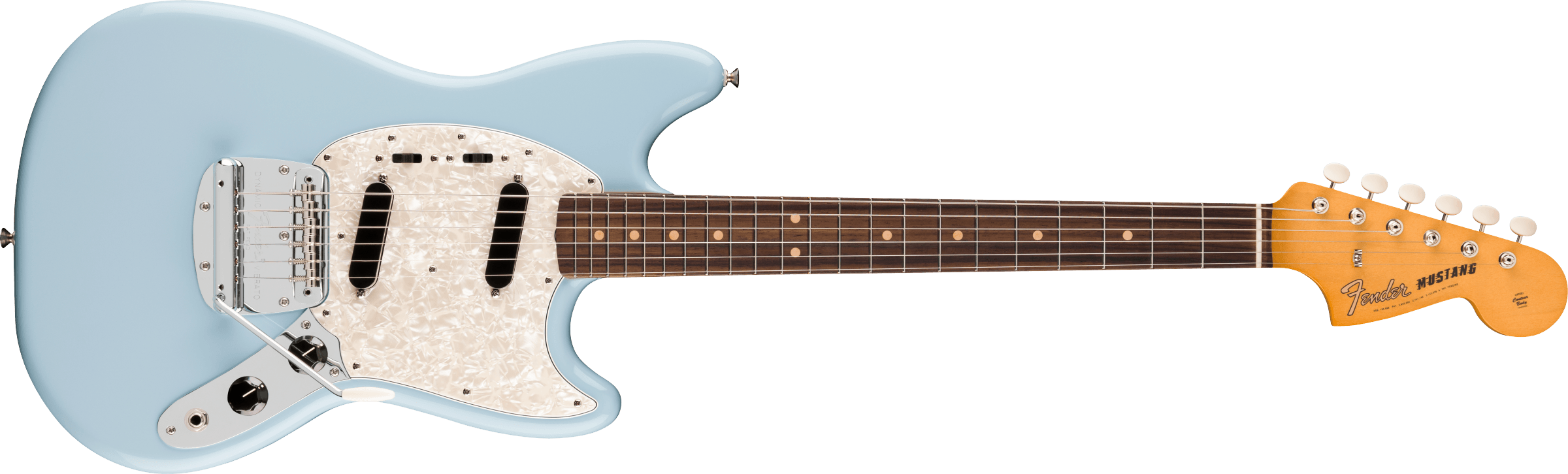 Fender Vintera® III Mid '60s Mustang®, Rosewood Fingerboard, Sonic Blue