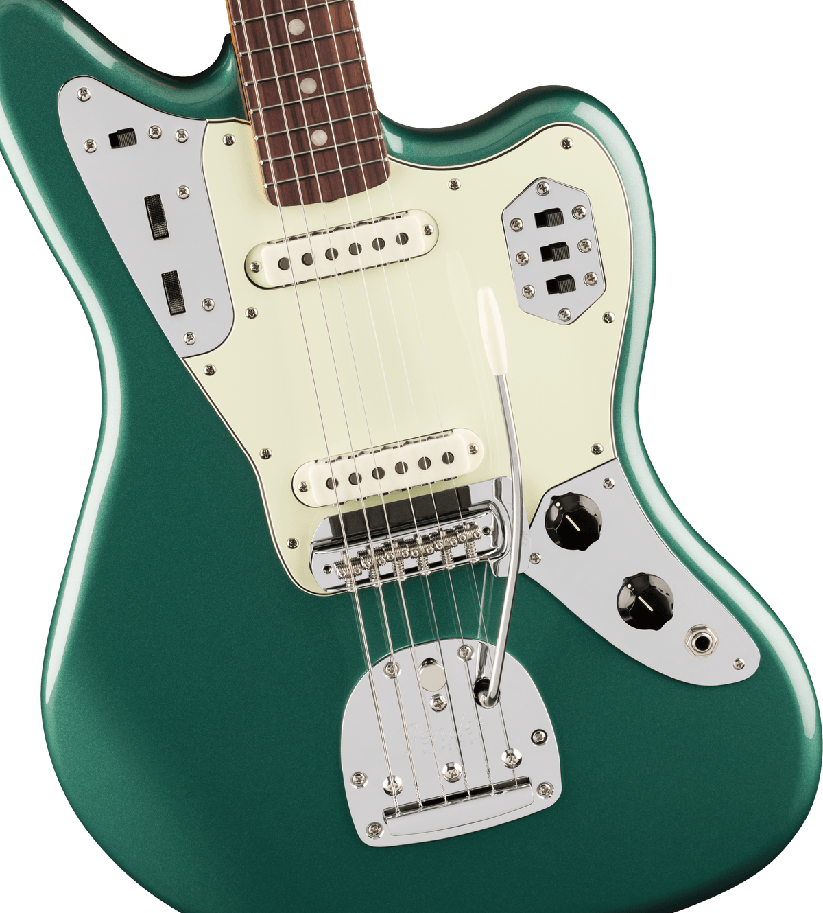Fender Vintera® III Mid '60s Jaguar®, Rosewood Fingerboard, Sherwood Green Metallic - COMING DECEMBER 2026 (Copy)