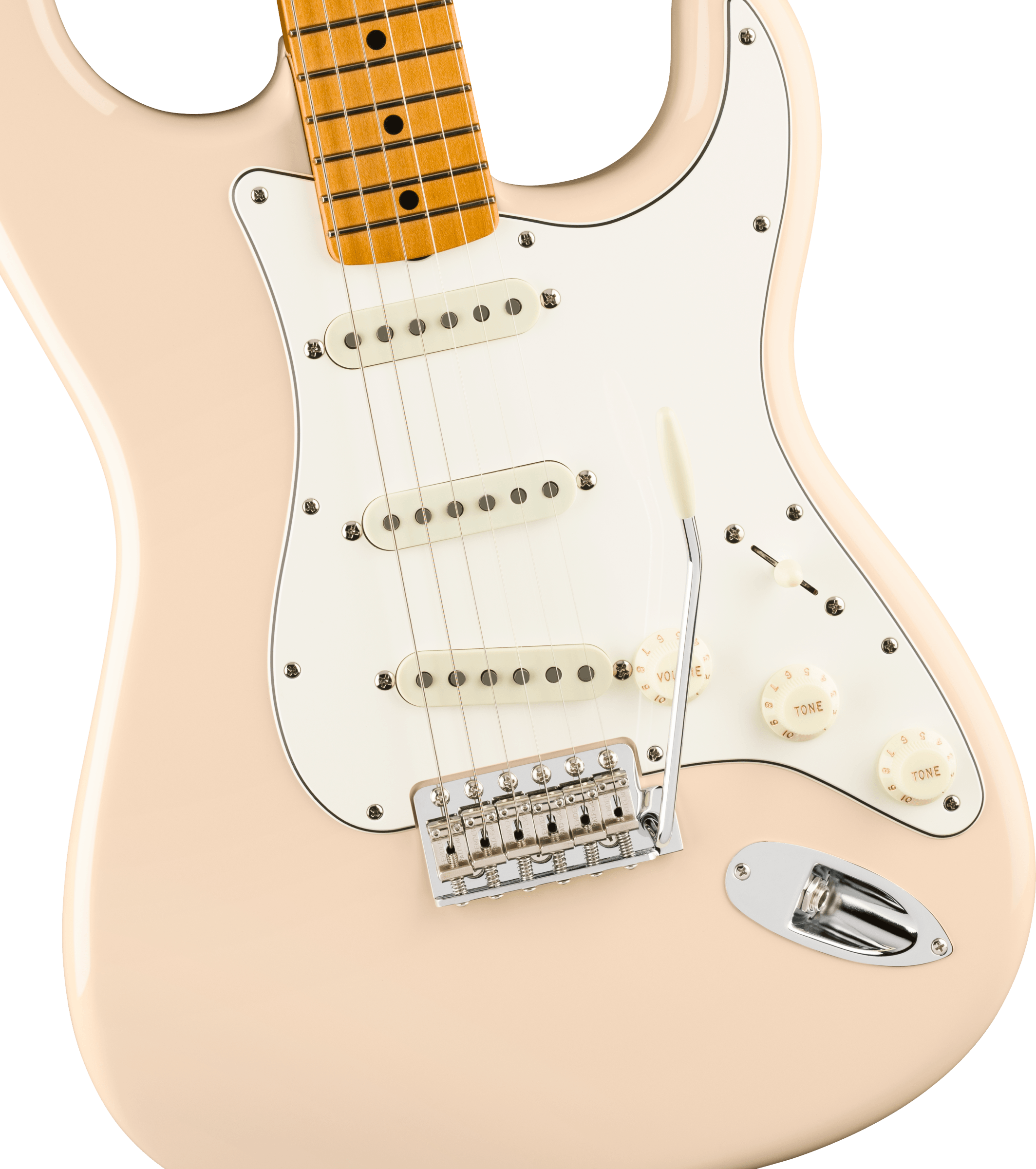 Fender Vintera® III Late '60s Stratocaster®, Maple Fingerboard, Olympic White