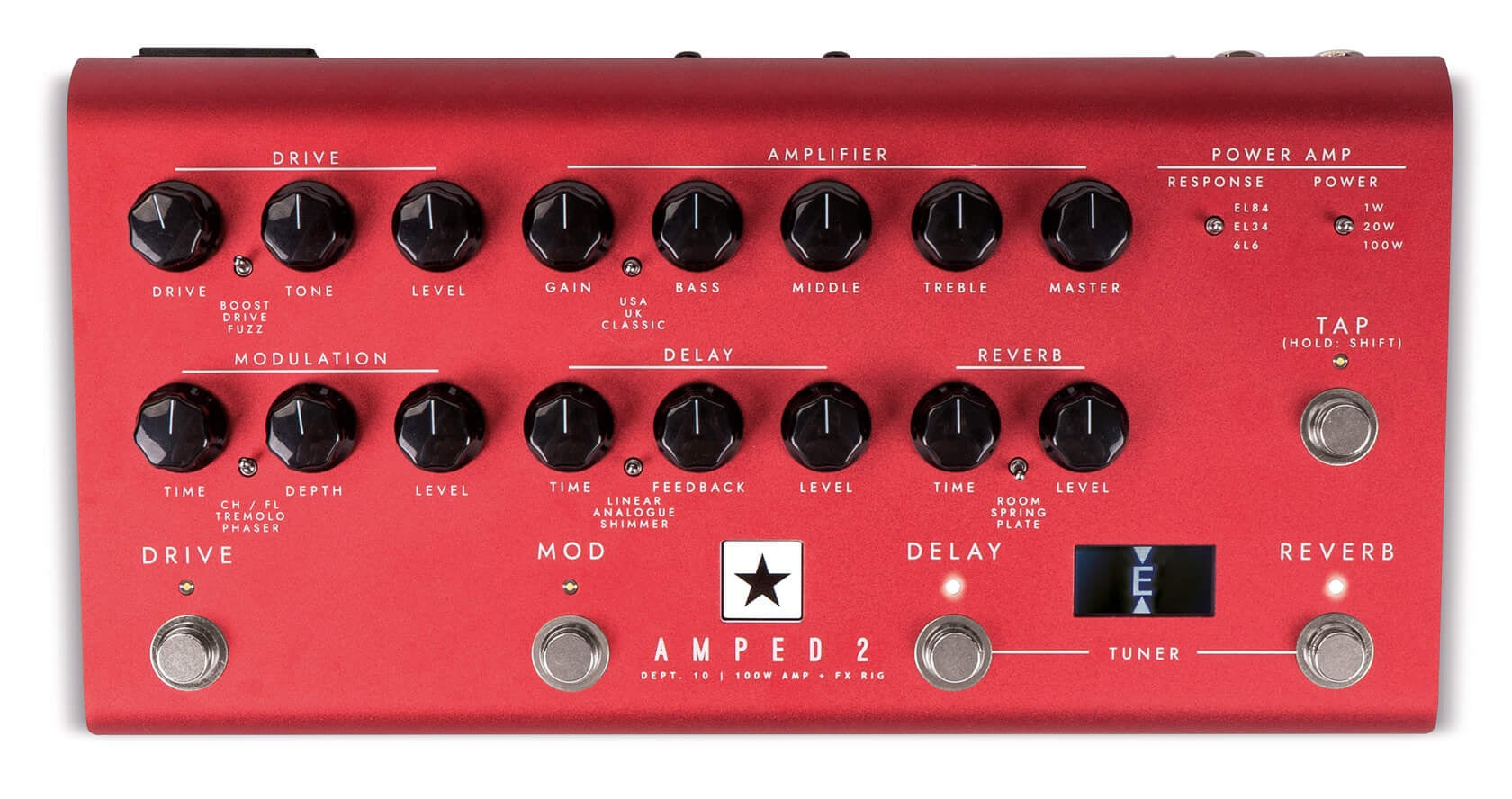 Blackstar Dept. 10 Amped 2 100w Pedal Amp