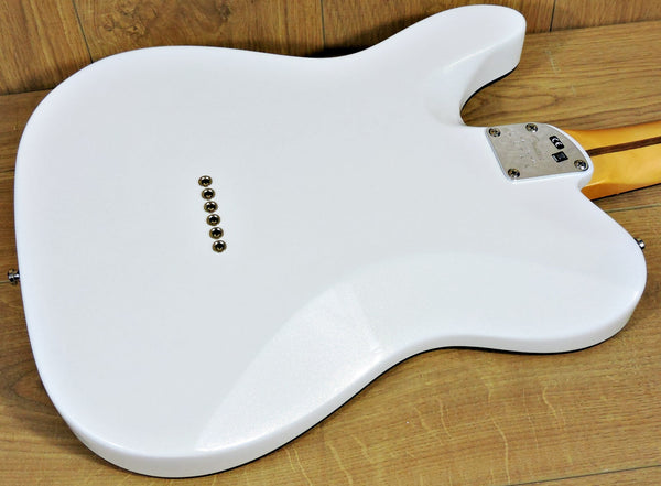 Fender American Ultra Telecaster Arctic Pearl Rosewood Fingerboard - REDUCED