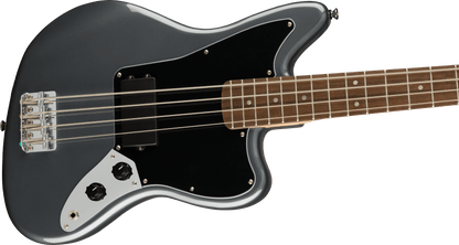 Squier Affinity Series Jaguar Bass H. Charcoal Frost Metallic