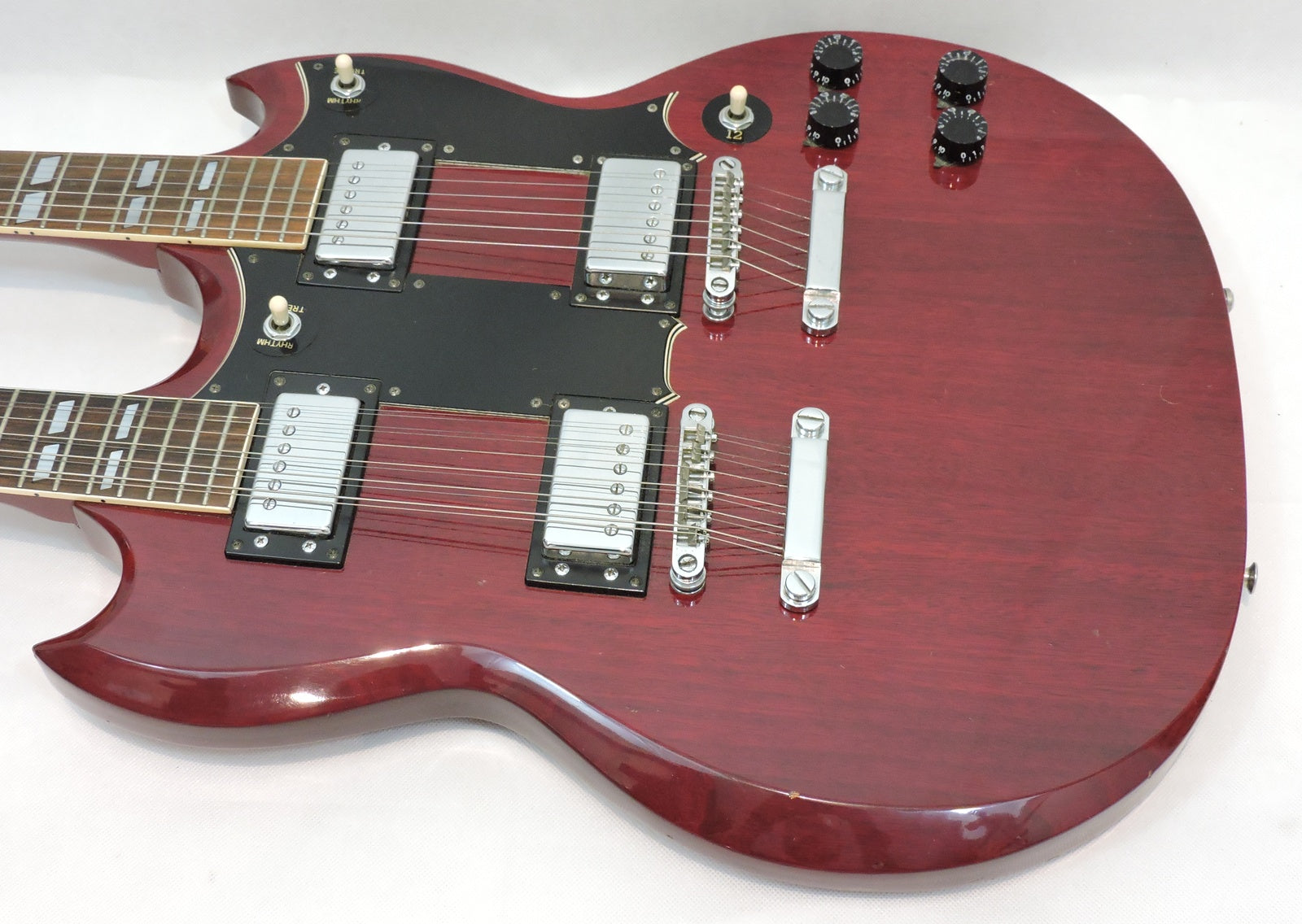 Arbiter SG Style Double Neck 6/12 1970s - Used