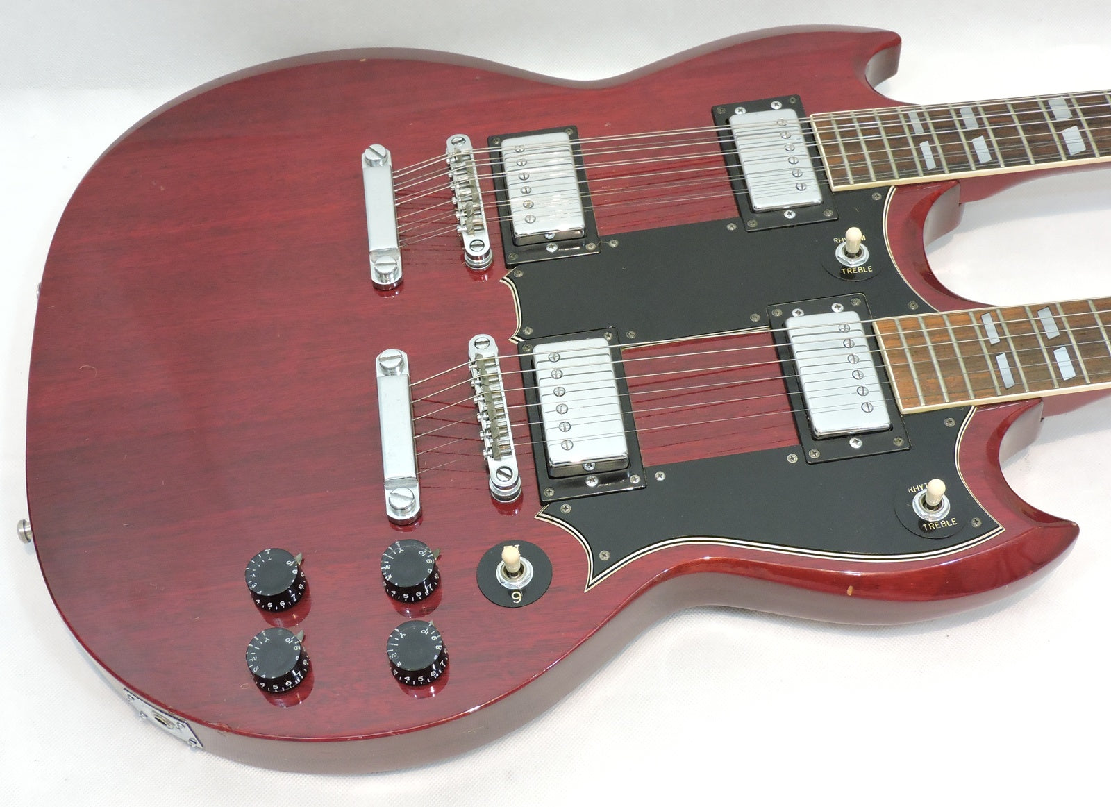Arbiter SG Style Double Neck 6/12 1970s - Used
