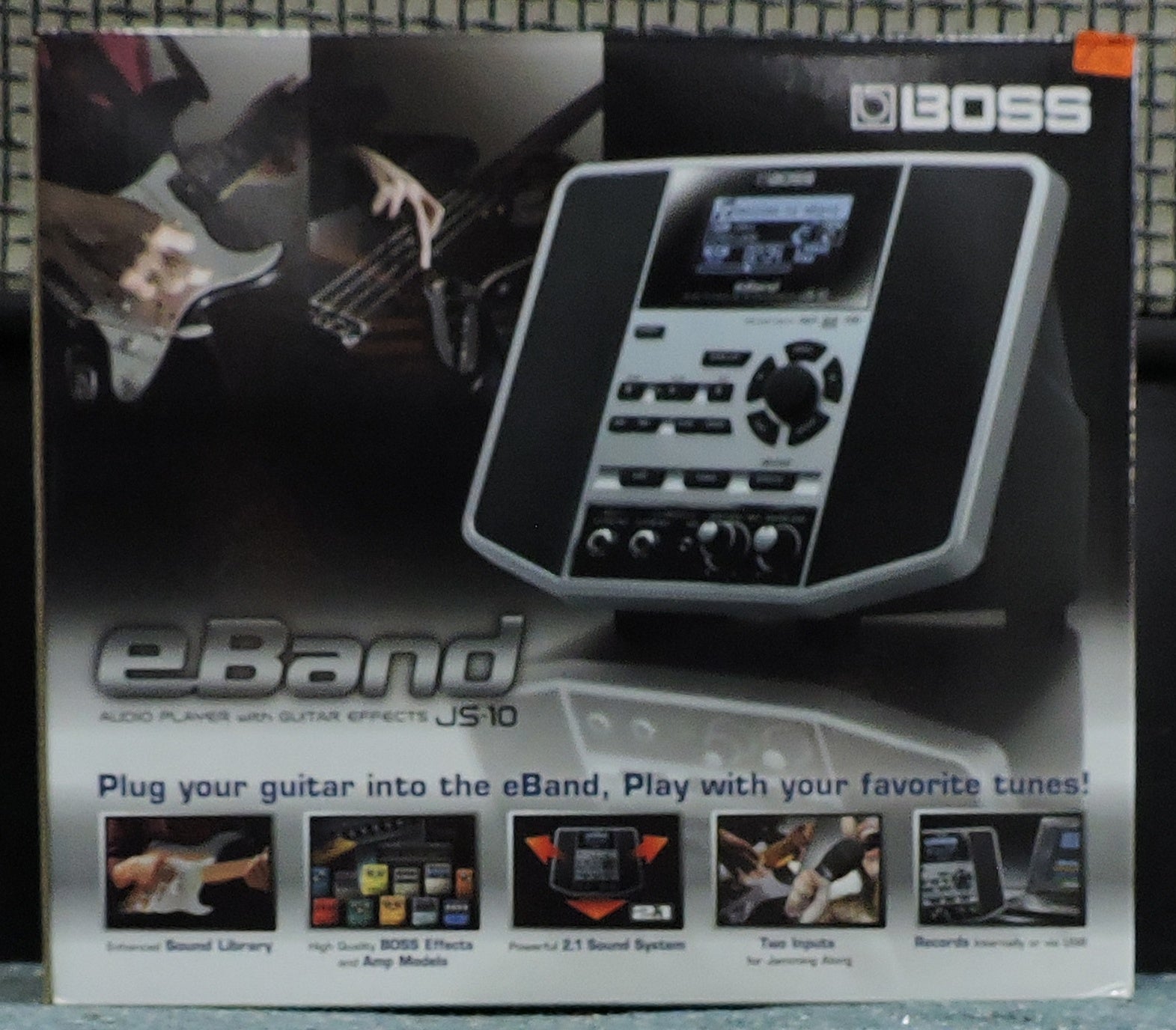 Boss EBand JS-10 Audio Player with Guitar Effects - Used