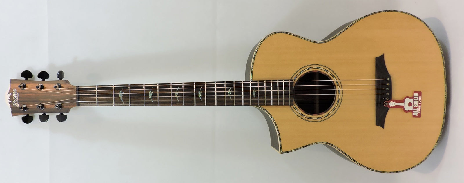 Bromo BAR5CEL 'Left Handed' Rocky Mountain Series Electro-Acoustic. All Solid