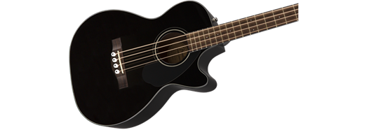 Fender CB-60SCE Acoustic Bass. Black