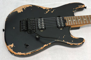 Charvel Pro-Mod Relic San Dimas® Style 1 HH FR PF, Weathered Black