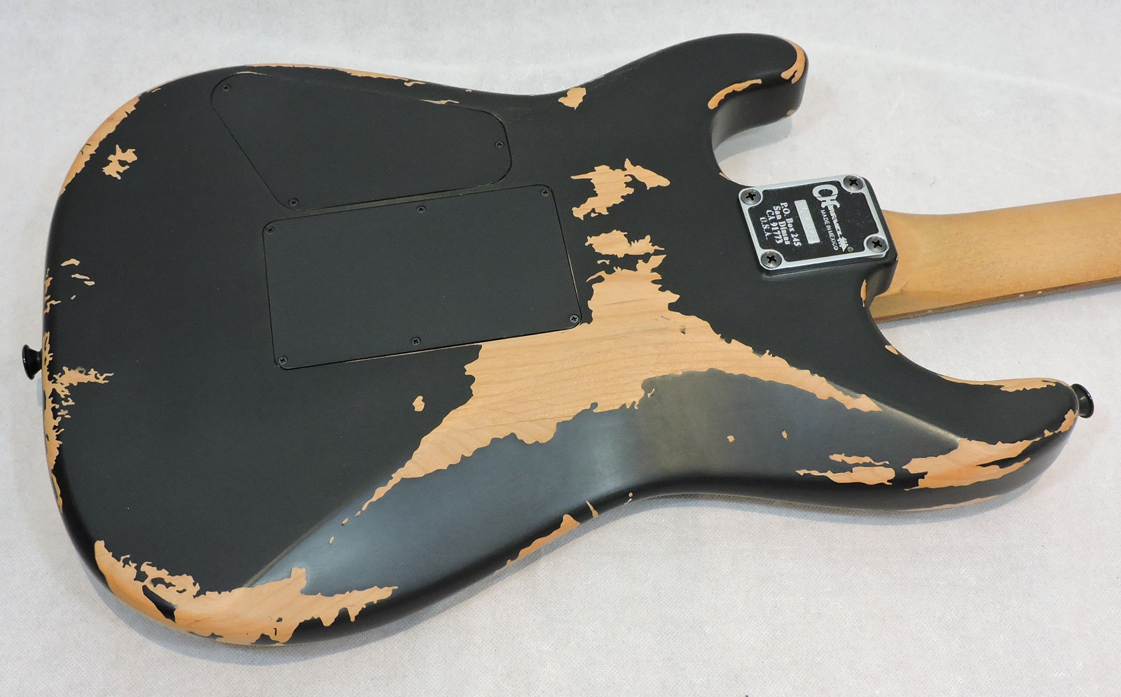 Charvel Pro-Mod Relic San Dimas® Style 1 HH FR PF, Weathered Black