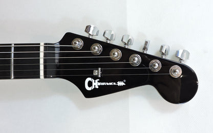 Charvel Pro-Mod Plus Dinky® DK24 HSS 2PT EB QM, Ebony Fingerboard, Blue Curaçao