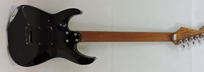 Charvel Pro-Mod Plus Dinky® DK24 HSS 2PT EB QM, Ebony Fingerboard, Amber Tiger Eye