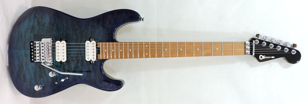 Charvel Pro-Mod Plus San Dimas® Style 1 HH FR CM, Carmalized Maple Fingerboard, Chlorine Burst
