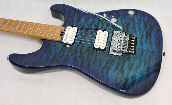 Charvel Pro-Mod Plus San Dimas® Style 1 HH FR CM, Carmalized Maple Fingerboard, Chlorine Burst
