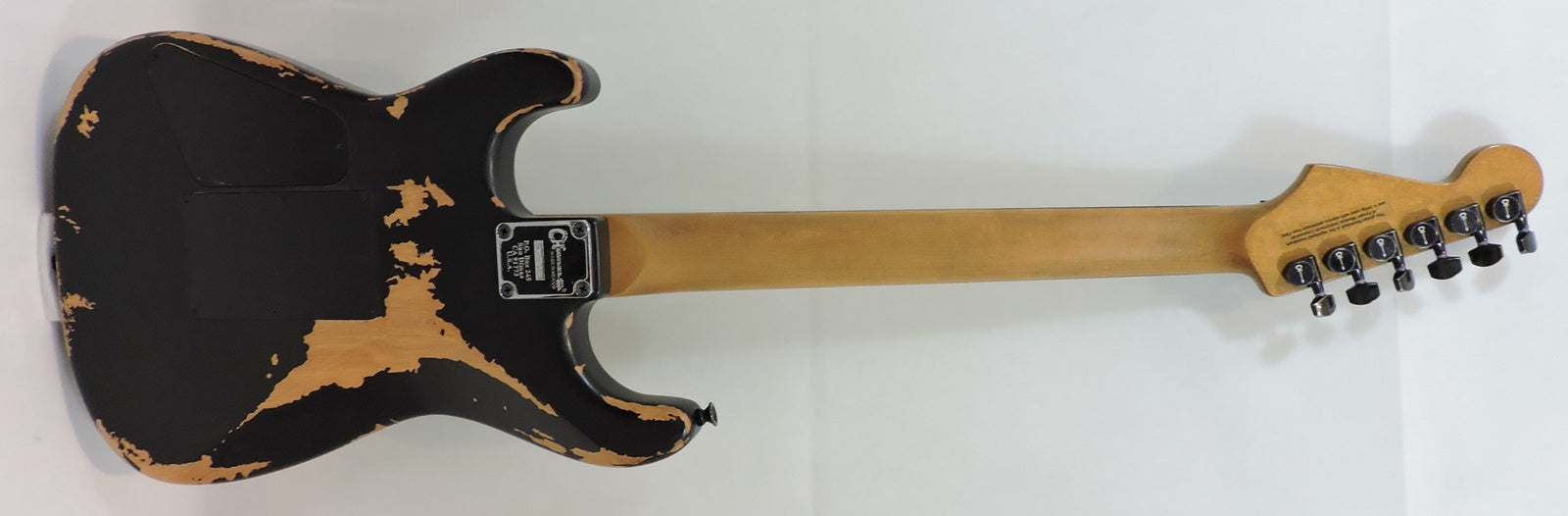 Charvel Pro-Mod Relic San Dimas® Style 1 HH FR PF, Weathered Black, FREE CHARVEL FOAM CORE CASE WORTH £109