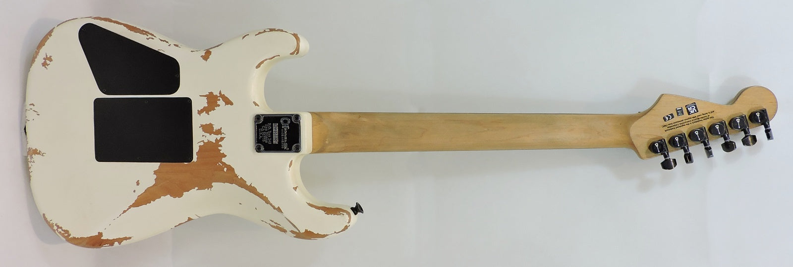 Charvel Pro-Mod Relic San Dimas® Style 1 HH FR PF, Weathered White