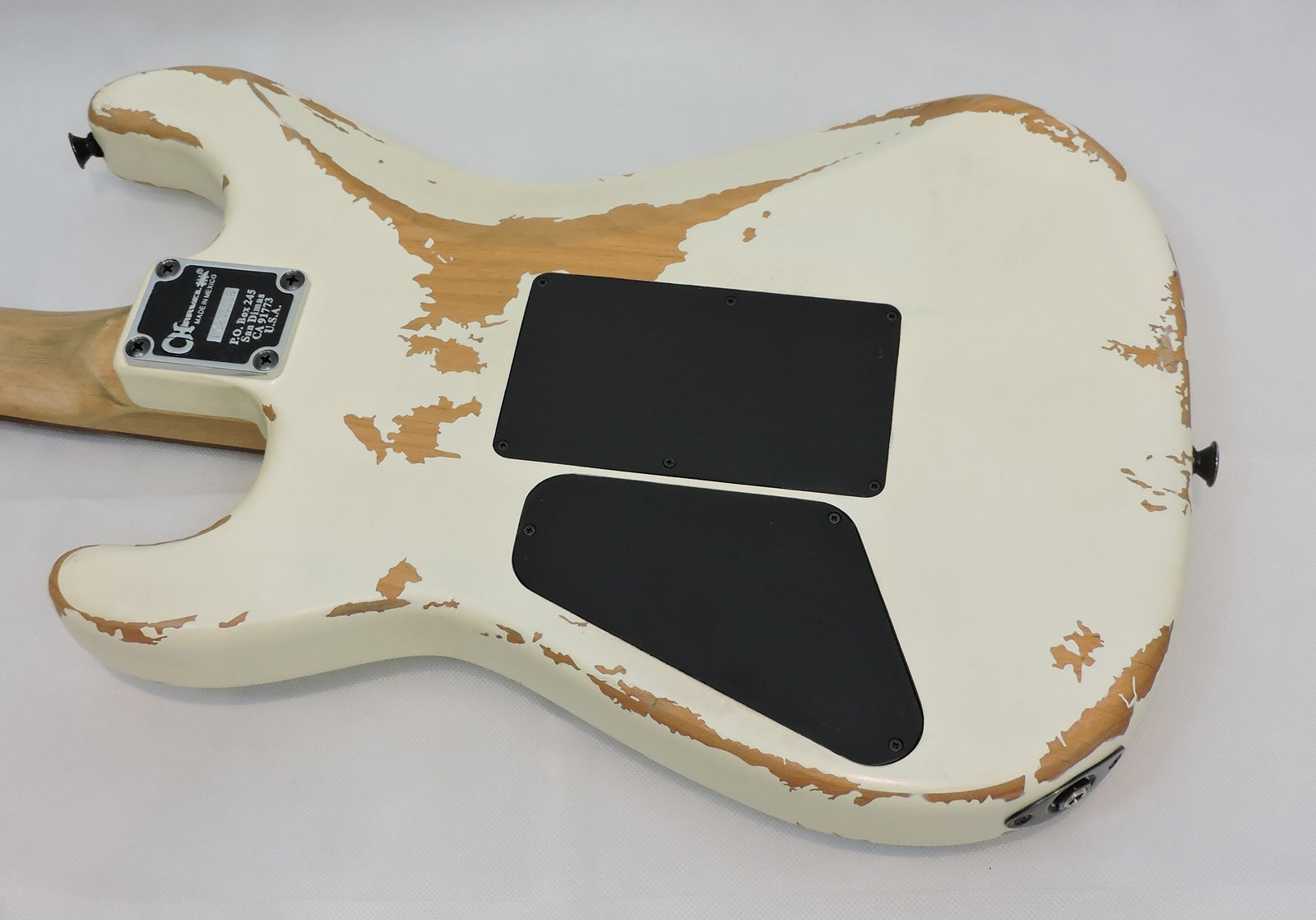 Charvel Pro-Mod Relic San Dimas® Style 1 HH FR PF, Weathered White