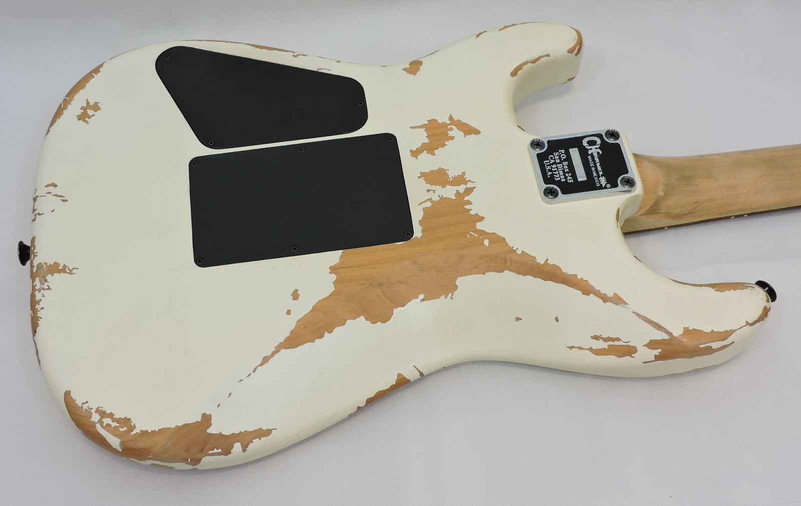 Charvel Pro-Mod Relic San Dimas® Style 1 HH FR PF, Weathered White