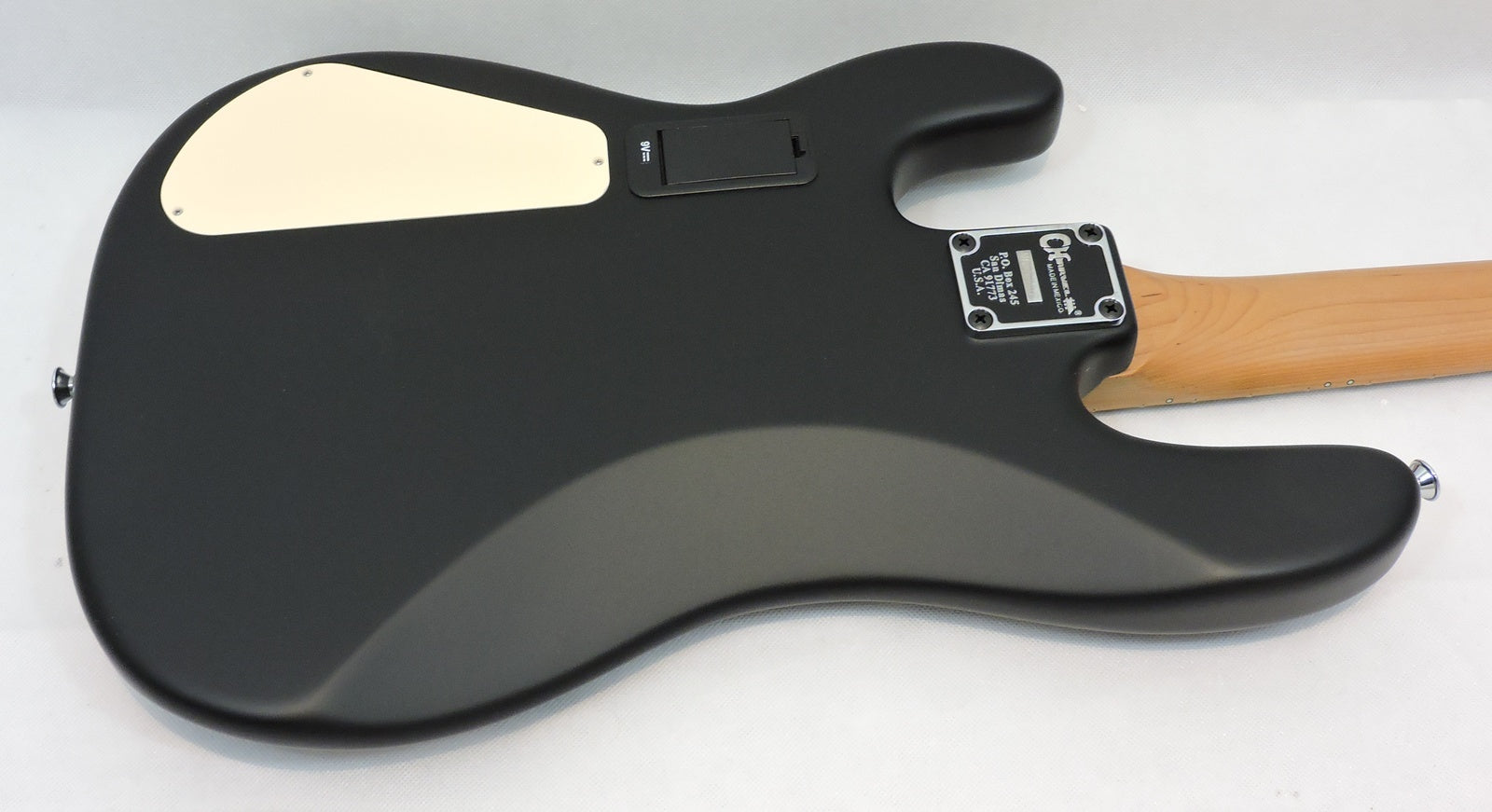 Charvel PM San Dimas PJ Bass, Satin Black, FREE CHARVEL BASS FOAM CORE CASE WORTH £119