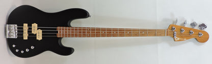 Charvel PM San Dimas PJ Bass, Satin Black, FREE CHARVEL BASS FOAM CORE CASE WORTH £119