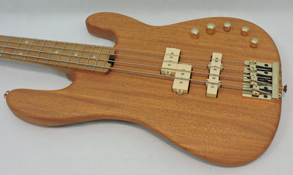 Charvel Pro-Mod San Dimas Bass PJ Nat Mahogany FREE CHARVEL BASS FOAM CORE CASE WORTH £119