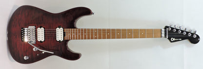 Charvel Pro-Mod Plus San Dimas® Style 1 HH FR CM, Carmalized Maple Fingerboard, Sangria Burst