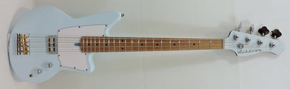Ashdown Capri Short Scale 'Roasted Series' Bass, Sparkle Ice Blue