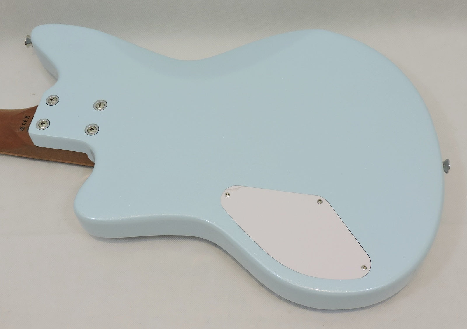 Ashdown Capri Short Scale 'Roasted Series' Bass, Sparkle Ice Blue