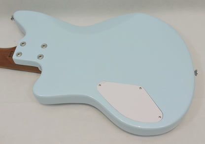 Ashdown Capri Short Scale 'Roasted Series' Bass, Sparkle Ice Blue