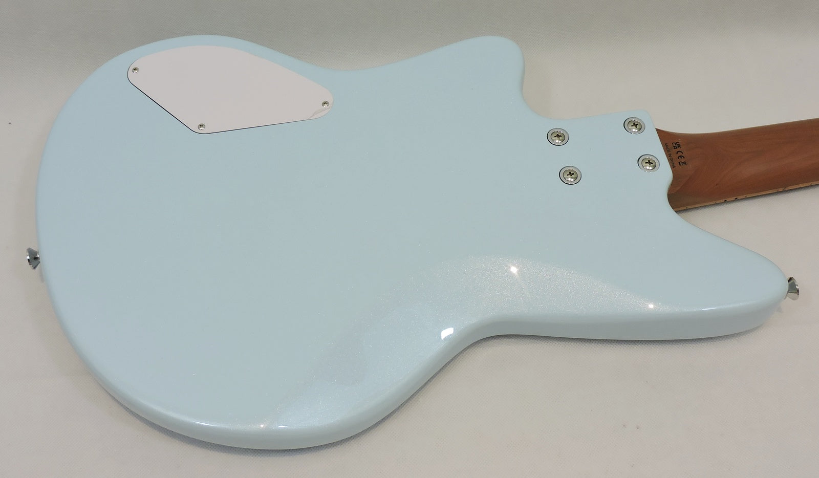 Ashdown Capri Short Scale 'Roasted Series' Bass, Sparkle Ice Blue