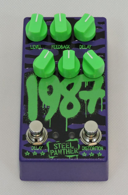 Steel Panther 1987  Delay And Distortion Pedal- Used