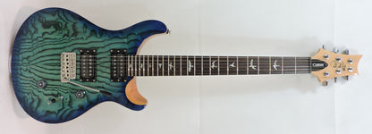 PRS SE Custom 24 Burled Ash Lake Blue. Limited Edition