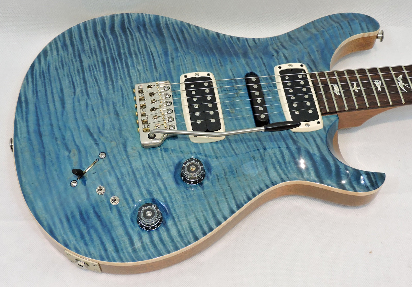 PRS Modern Eagle V with ONE-PIECE TOP Carroll Blue
