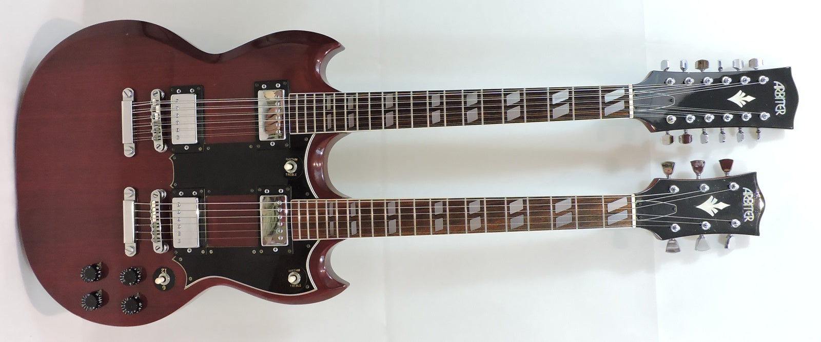 Arbiter SG Style Double Neck 6/12 1970s - Used