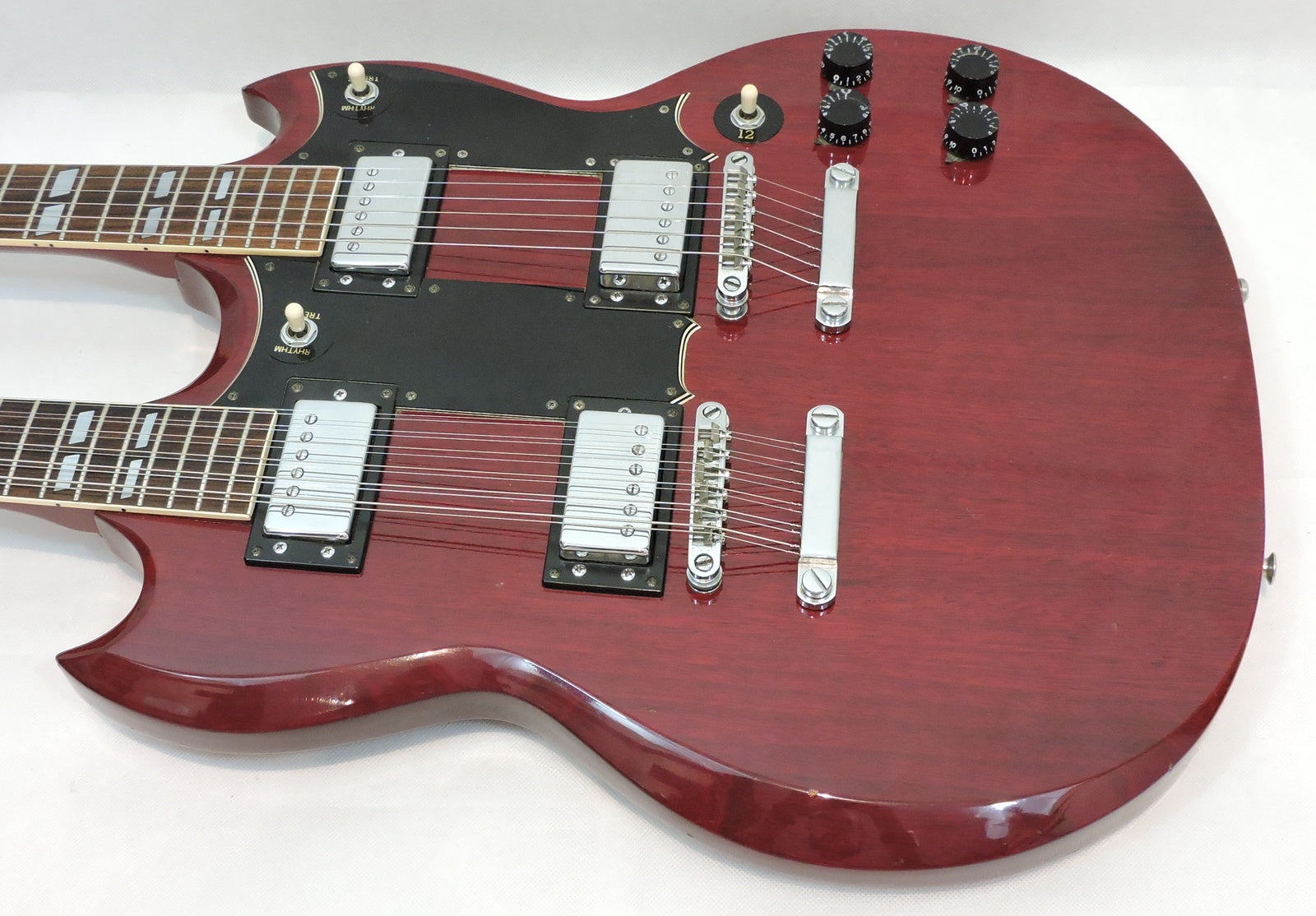 Arbiter SG Style Double Neck 6/12 1970s - Used
